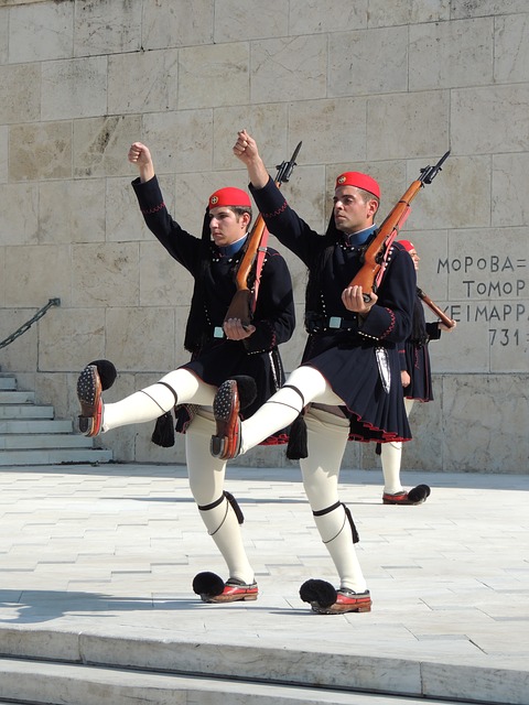 goose-step-in Athens